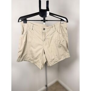 Kuhl Men Khaki Utility Hiking Shorts Tan Cotton Blend Size 14 RN108845‎